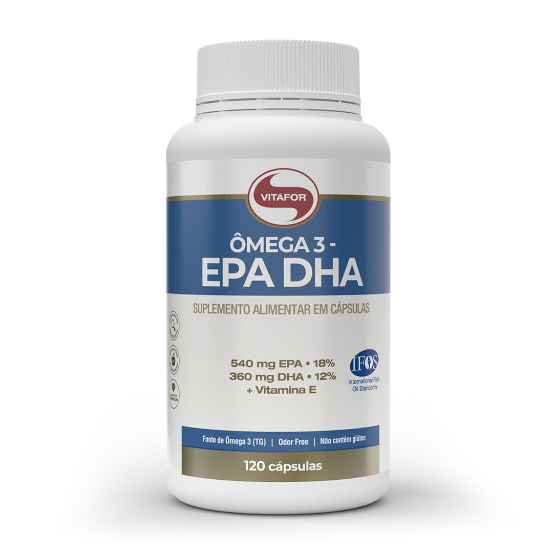 Omega 3 EPA DHA - 120 cap - Vitafor