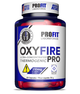 Oxy Fire Thermogênico - 60 Cápsulas - Profit