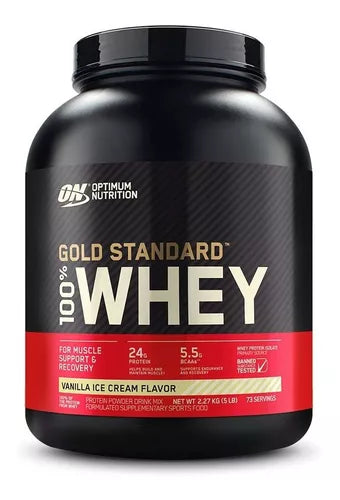 100% Whey Protein (5lb/2270g) Optimum Nutrition